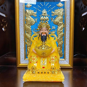 Bộ tượng tài địa phú quý rồng vàng RỒNG VIỆT, tượng phát đá đài loan vàng thạch anh cho thổ, kim