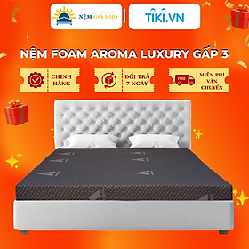 Nệm Foam Aroma Luxury gấp 3