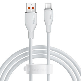 Cáp Sạc Nhanh Baseus Pudding Series Fast Charging Cable USB to Type-C 100W (Hàng chính hãng)