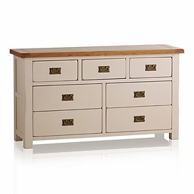 Tủ ngăn kéo 3+4 Kemble gỗ sồi