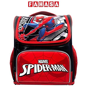 Balo Bé Trai Chống Gù - HooHooHaHa BLH12-1300 - Spider Man Black