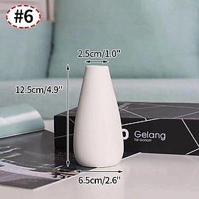 Mua Bình hoa bằng sứ phong cách tối giản trang trí bàn làm việc BS09