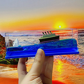 Mua Thuyền bất tử NIGO-4  mô hình tàu Titanic bình trôi chất lỏng  Trang Trí Decor trang trí Oto