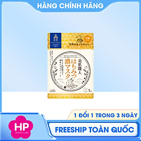 Mặt Nạ Giấy Kosé Clear Turn Dưỡng Ẩm Chiết Xuất Mật Ong 7 Miếng