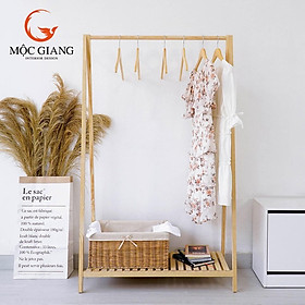 Mua Giá Treo Quần Áo Gỗ - Giá Treo Chữ A 1 Tầng Size L - Nội Thất Mộc Giang