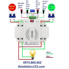 Mua Bộ chuyển nguồn tự động ATS 2P 63A