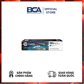 Mua Mực in HP 981X High Yield Cyan Original PageWide Cartridge (L0R09A) - Hàng chính hãng