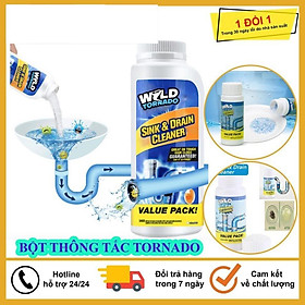 Bột Thông Tắc Cống, Thông Tắc Bồn Cầu Torado, Thông Tắc Mọi Loại Tắc Khó Sử Lý, Xử Lý Triệt Để Cặn Bã Chất Thải Hữu Cơ