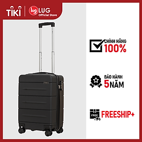 Vali Kéo LUG Aber S20S24S28 MHL027 Nhựa ABS Hạn Chế Trầy Xước, Khóa Số Bảo Mật An Toàn -  Black   - 20