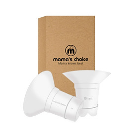Trợ Phễu Silicone Mama's Choice NewFit Size 17-19-21mm | Giảm Size Phễu, Cup Hút Sữa | Hút Sữa Kích Sữa Hiệu Quả và Êm Ái Hơn | Chất Liệu Silicone Cao Cấp Kiểm Định Quốc Tế bởi Bureau Veritas