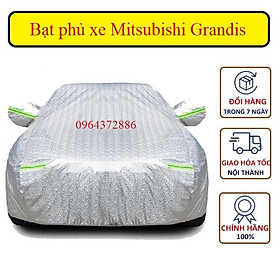 Bạt Che Phủ Xe Mitsubishi Grandis Cao Cấp (bạt 3 lớp Tráng Nhôm, chống xước)