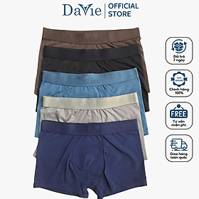 Quần Lót Nam Boxer Davie DV2322 Thiết Kế Nguyên Khối Mặc Không Lộ Viền