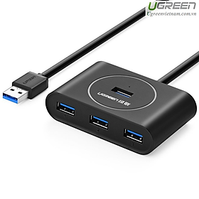Hub 4 Cổng USB 3.0 Ugreen 20290 0.5m - Hàng chính hãng