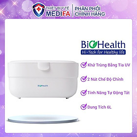 Máy tiệt trùng bình sữa BioHealth BH5100 sử dụng tia UV khử khuẩn cửa trên