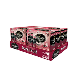Thùng 24 Lon Cao Strongbow Vị Dark Fruit Dâu đen (330ml / Lon)