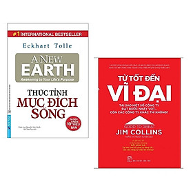 Hình ảnh Combo Sách Thay Đổi Cuộc Đời Bạn: Từ Tốt Đến Vĩ Đại + Thức Tỉnh Mục Đích Sống (Tái Bản 2019) / hãy thức tỉnh con người bạn, sống một cuộc sống tốt hơn bạn nghĩ