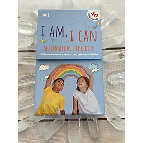 I Am, I Can: Affirmations Flash Cards for Kids : with Motivational Mantras and Creative Activities