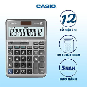 Máy tính Casio DF-120FM chính hãng dành cho cửa hàng, shop bán hàng và văn phòng