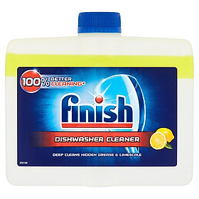 Dung dịch tẩy rửa máy rửa chén Finish Dishwasher Cleaner Lemon 250ml QT006774 - hương chanh