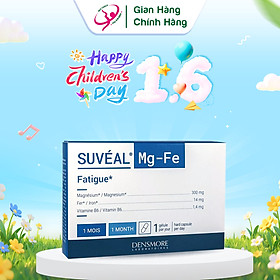 Vitamin Bầu Suvéal Mg - Fe: Giảm Nghén, Mất Ngủ, Stress, Chuột Rút, Ngăn Ngừa Nguy Cơ Tiền Sản Giật Và Sinh Non