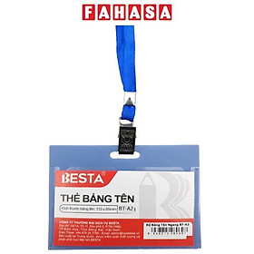 Bảng Tên Nhựa Ngang - Besta BT-A1