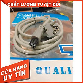 Mua Dây Nguồn Laptop Xịn Dài 1.5m Màu Xám Arigato Dây Dẻo Bền