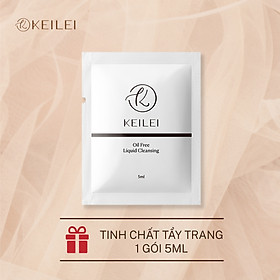 [ 5ml - dùng thử ] Tinh chất tẩy trang sạch sâu, kiểm soát dầu thừa và dưỡng ẩm KEILEI - Liquid cleansing Oil free 5ml