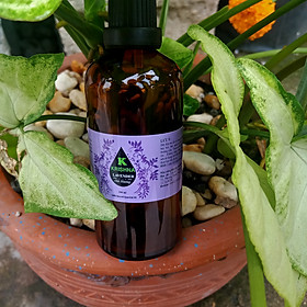 Tinh dầu Oải hương KRISHNA cao cấp nguyên chất nhập khẩu 100ml - Giúp thư giãn, giảm căng thẳng, khử mùi, nâng cao chất lượng giấc ngủ