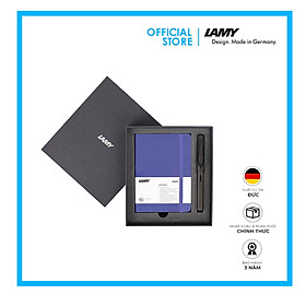 Gift Set Lamy Notebook A6 Softcover Blue + Lamy Safari Matt Black - GSA6-SA0011