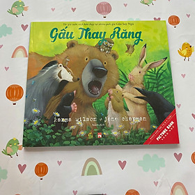 Sách Tranh Song Ngữ Gấu Khôn Lớn - Hòa Đồng - Gấu Thay Răng