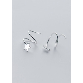 Bông Tai Nữ | Bông Tai Nữ Bạc S925 Sao Băng May Mắn B2535 - Bảo Ngọc Jewelry