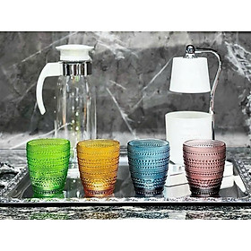 Set 4 cốc pha lê màu Highgate Collection EU 295ml Hàng chính hãng