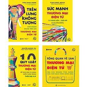 Download sách Trọn Bộ 4 Quyển Sách Trên Lưng Khổng Tượng - Kinh Doanh Online Trên Sàn Thương Mại Điện Tử - Khởi Nghiệp Với Bán Hàng Qua Mạng và Nhãn Hàng Riêng