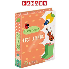 Hình ảnh sách Flash Cards - First Learning Orange (25 Cards)