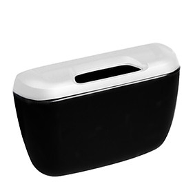 Love ant ianttek AT-06 car garbage bin glove box car storage box car trash can be attached to the door black silver