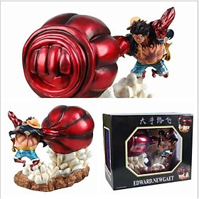 Mô hình figure one piece Luffy Gear 4 kong gomu 20cm