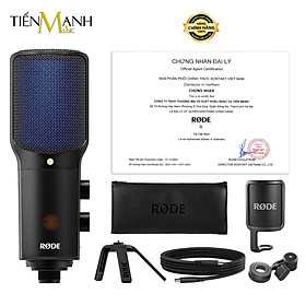Mua Micro Rode NT-USB  NT-USB+ Plus Thu Âm Podcast Livestream  ASMR Mic NTUSB Microphone Phòng Thu NT USB Hàng Chính Hãng