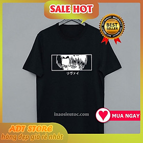 Áo thun LEVI - Attack on Titan anime manga - có size trẻ em độc đẹp giá rẻ