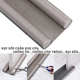 combo 30 Thanh Mút Xốp Chèn Cửa Cách Âm Chống Ồn - Nẹp Mút Xốp Cách Âm, Ngăn Côn Trùng, Chống Kẹt Tay Chân Bé