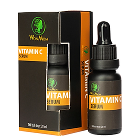 Serum vitamin C trắng da, đánh bay sạm nám Wonmom 20ml