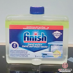 Dung dịch vệ sinh máy rửa bát Finish hương chanh 250ml 