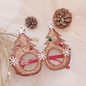 MẮT KÍNH NOEL CÂY THÔNG KIM TUYẾN