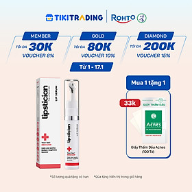 Serum dưỡng môi, phục hồi khô nứt Lipstician Lip Serum Rescuer 9g