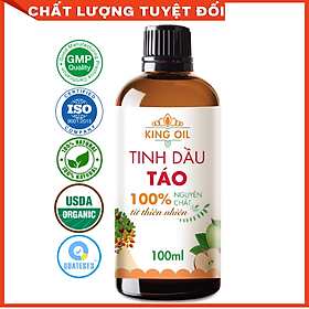 Tinh dầu Táo nguyên chất từ thiên nhiên, xông phòng, khử mùi, đuổi muỗi, thơm phòng - KingOil