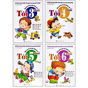 Bộ Sách Mỗi Em Bé Là Một Thiên Tài - Tuyển Tập Phát Triển Tổng Hợp Và Đa Dạng Trí Tuệ Trẻ: Từ 3 Tuổi + 4 Tuổi + 5 Tuổi + 6 Tuổi (Bộ 4 Cuốn)
