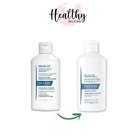 Dầu gội ducray giảm gàu nặng, tiêu sừng, chống ngứa, giảm đỏ kelual ds shampoo 100ml