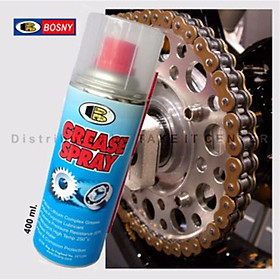 Mỡ bôi trơn dạng xịt Grease Spray Bosny