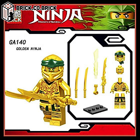 Đồ chơi Lắp ráp Nhân vật Phantom Ninja Akita Hồ Ly Samurai Mẫu Mới GA137 GA142