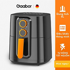 Nồi chiên không dầu GAABOR GA-M5A01 dung tích 5L công suất 1400W điều khiển cơ học - Hàng chính hãng