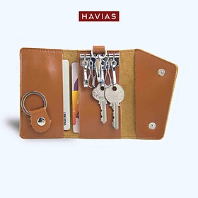 Bao da móc khóa Key Zippo HAVIAS